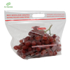 Air Permeable Food Grade Fruit Bag for Grape Stand Up Pouch Bag with Hang Hole