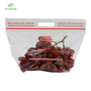Air Permeable Food Grade Fruit Bag for Grape Stand Up Pouch Bag with Hang Hole