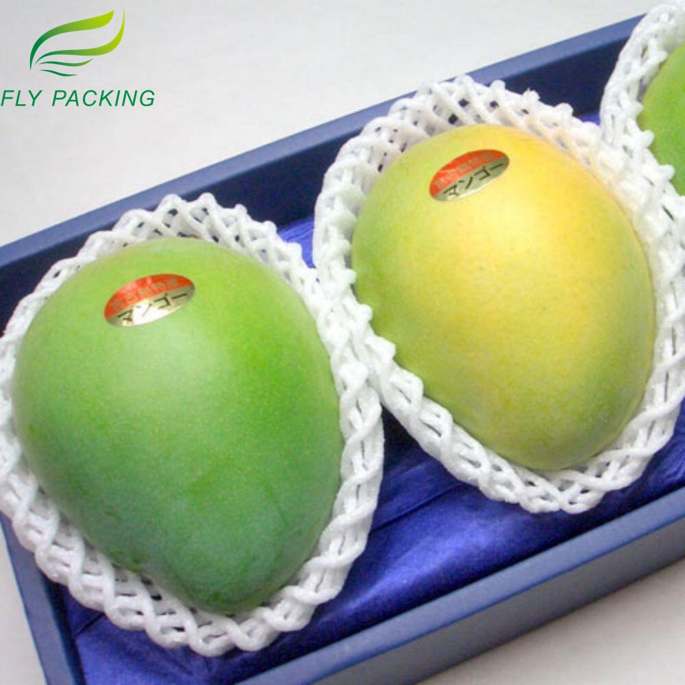 Eco-friendly Food Grade Fruit Foam Mesh Sleeve PE Package Material EPE Fruit Foam Net