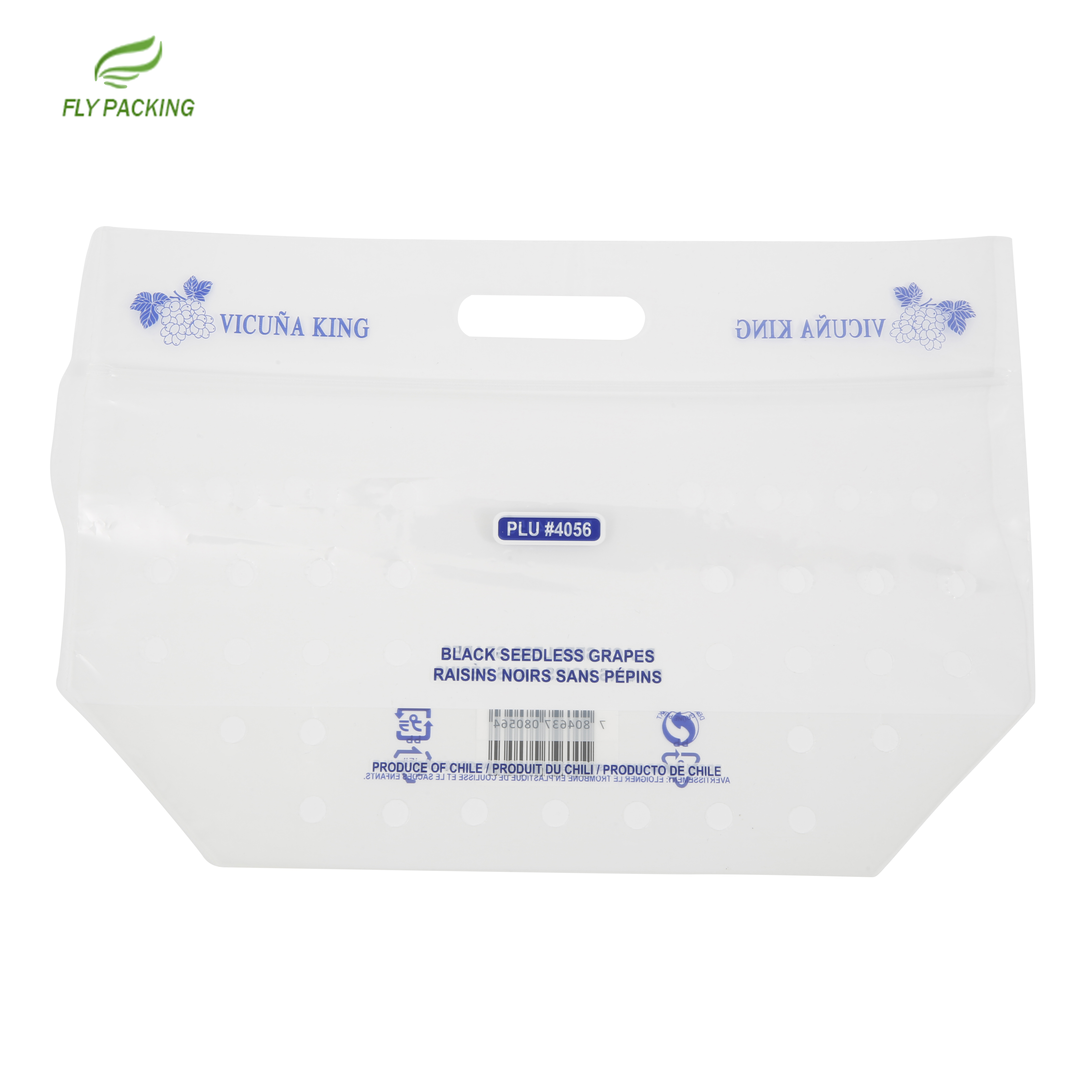 ziploc bag with fruits