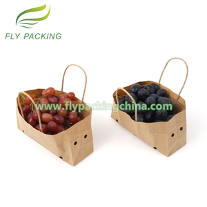  Paper Bags With Hole With Handle 