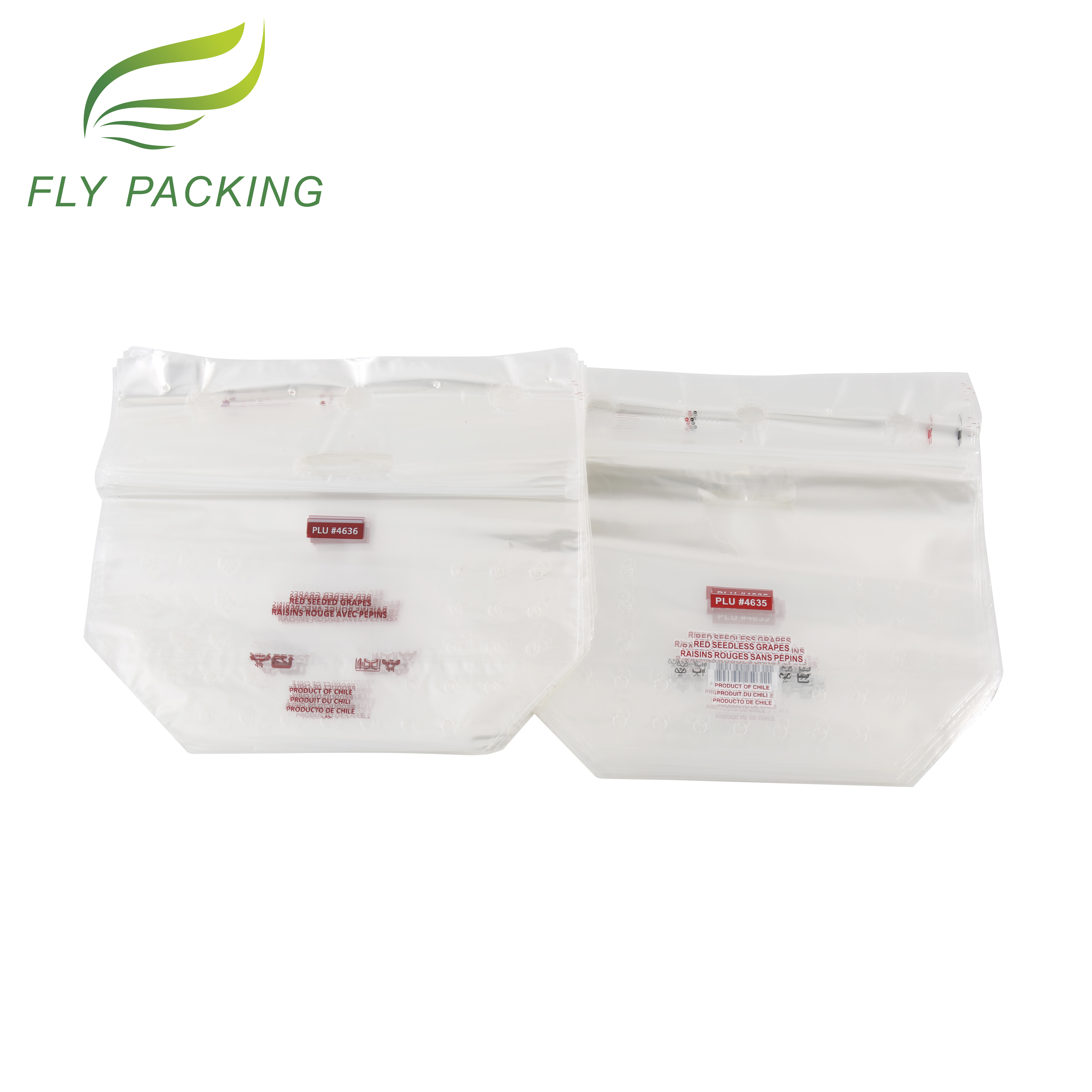 Plastic Bag With Hang Hole