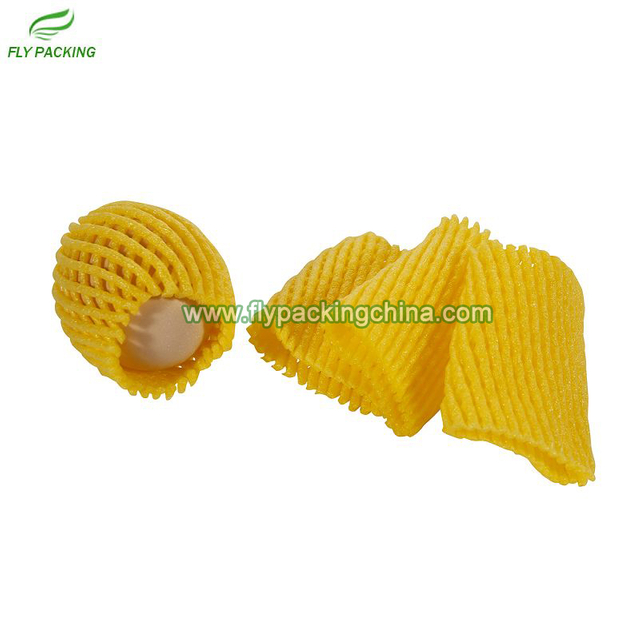 Yellow Sock Foam Mesh Foam Netting Fruit Wrappers
